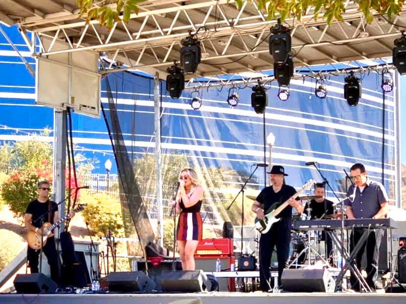 Eric Hassler Drummer with Natalie and the Sweet Talkers - Tempe Oktoberfest 2019